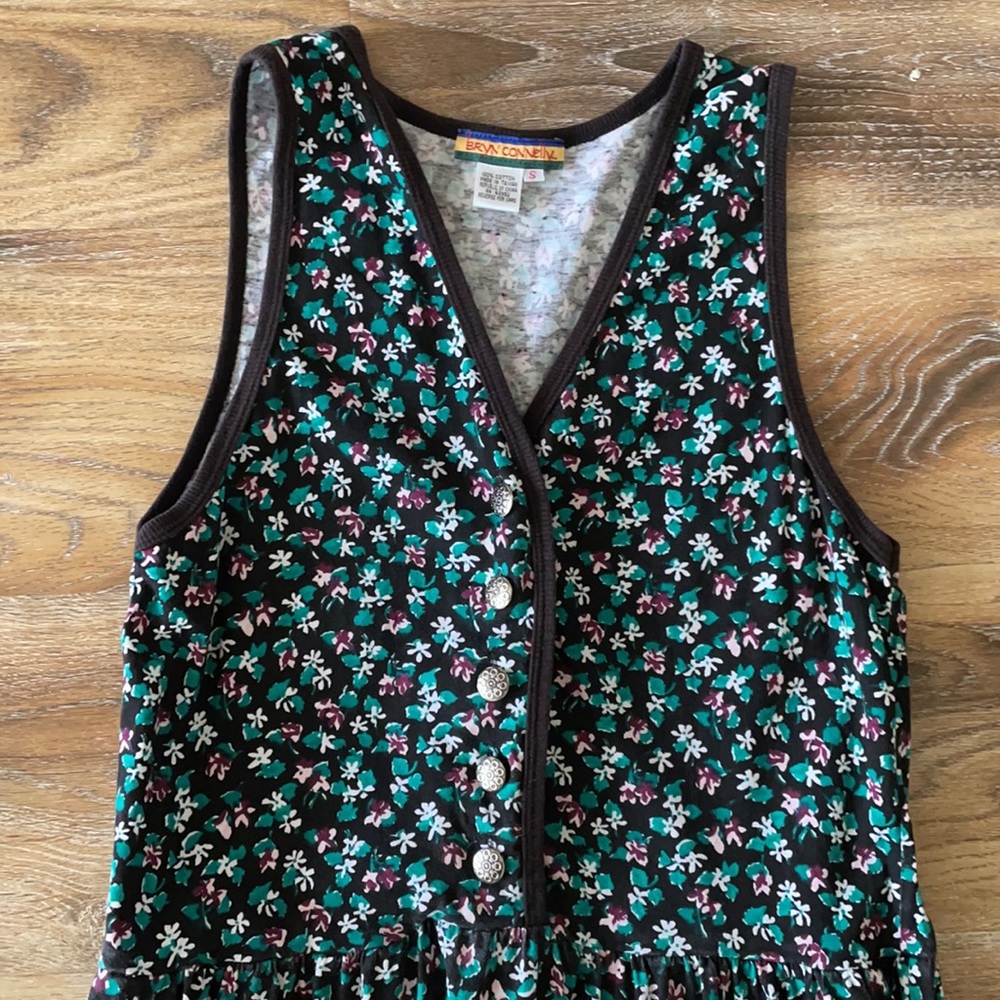 Bryn Connelly Floral Midi Dress - Picture 2 of 12